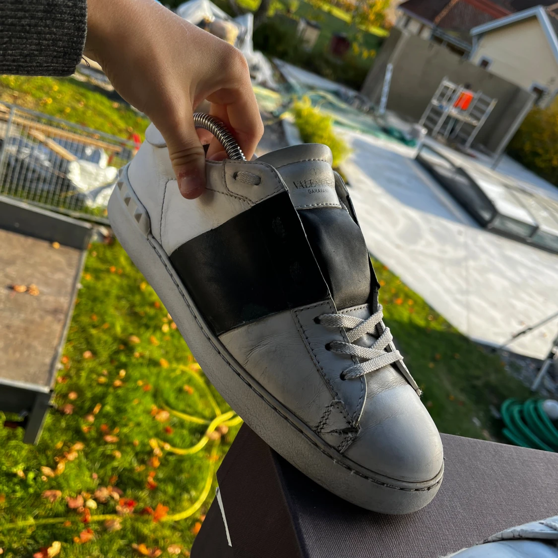 Valentino Garavani Open sneakers vit/svart - 2