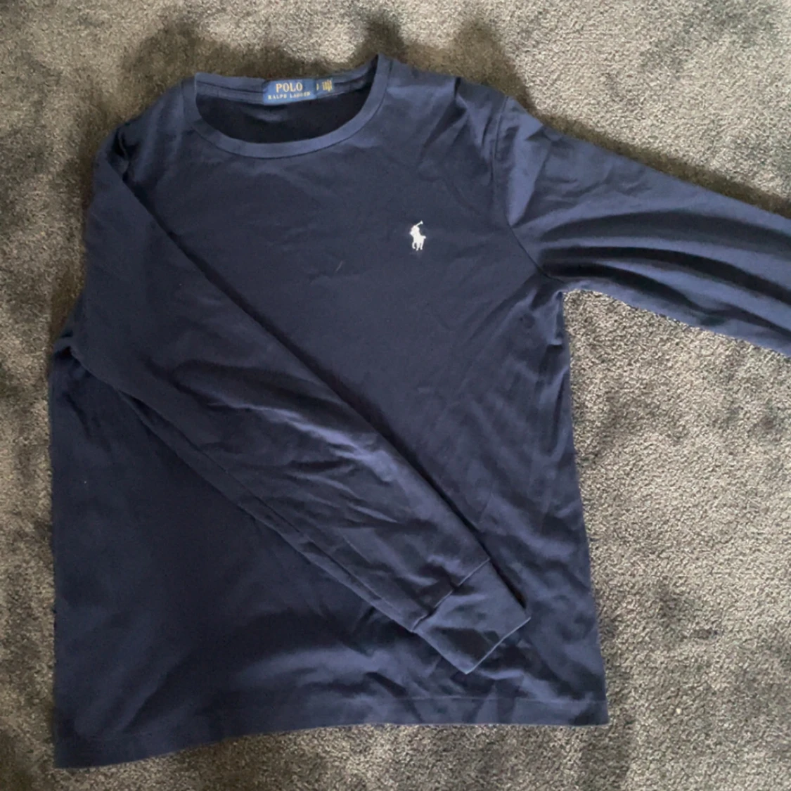 Mörkblå långärmad tröja Polo Ralph Lauren - 1