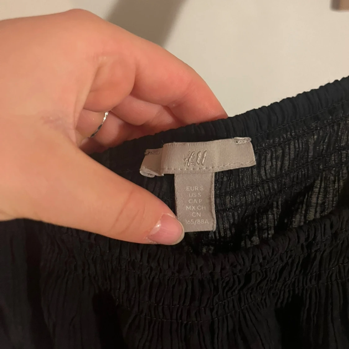 Svart topp från H&M - 2