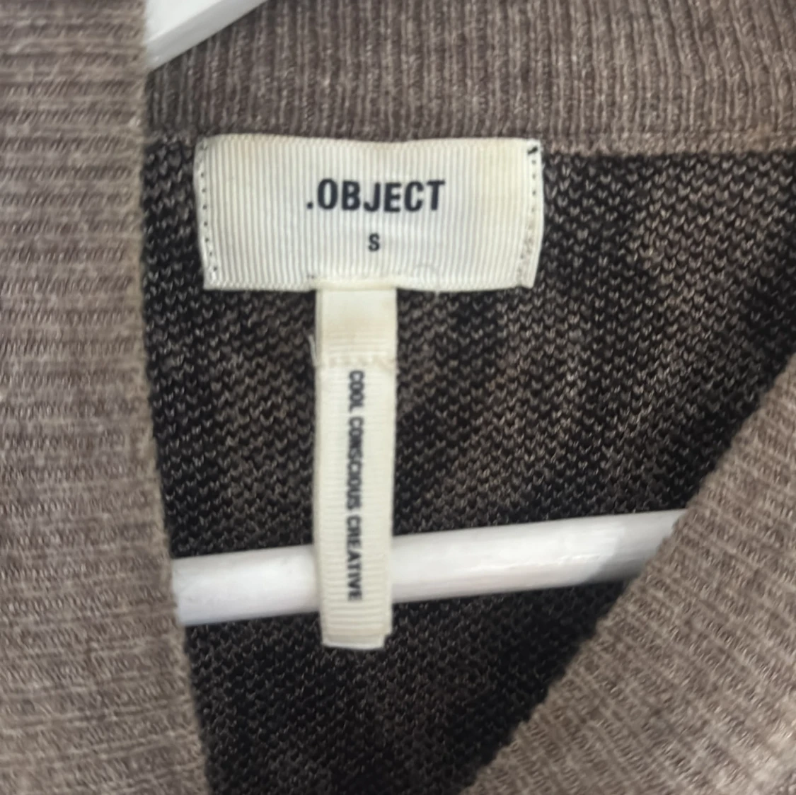 Leopardmönstrad stickad tröja  - 1