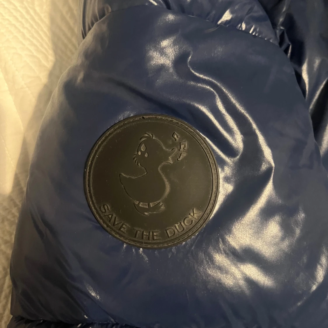 Blå pufferjacka från Save The Duck - 3