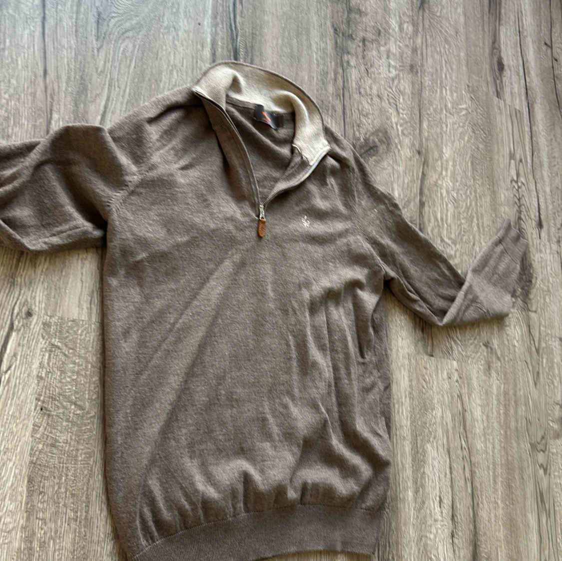 Brun merinoullströja från Morris - 1