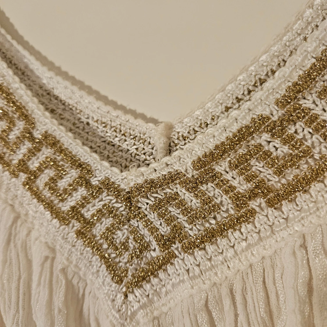 Vit strandklänning  - 2