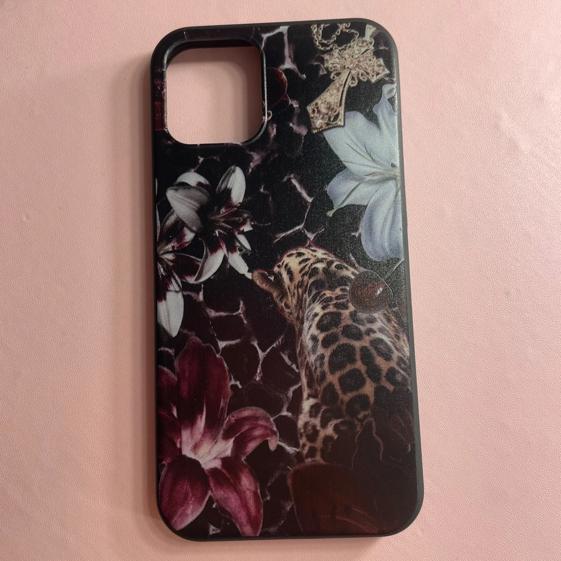 iPhone Skal Leopard & Blommor
