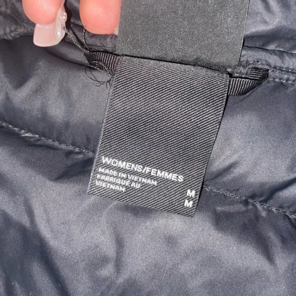 Svart dunjacka från The North Face M - 3