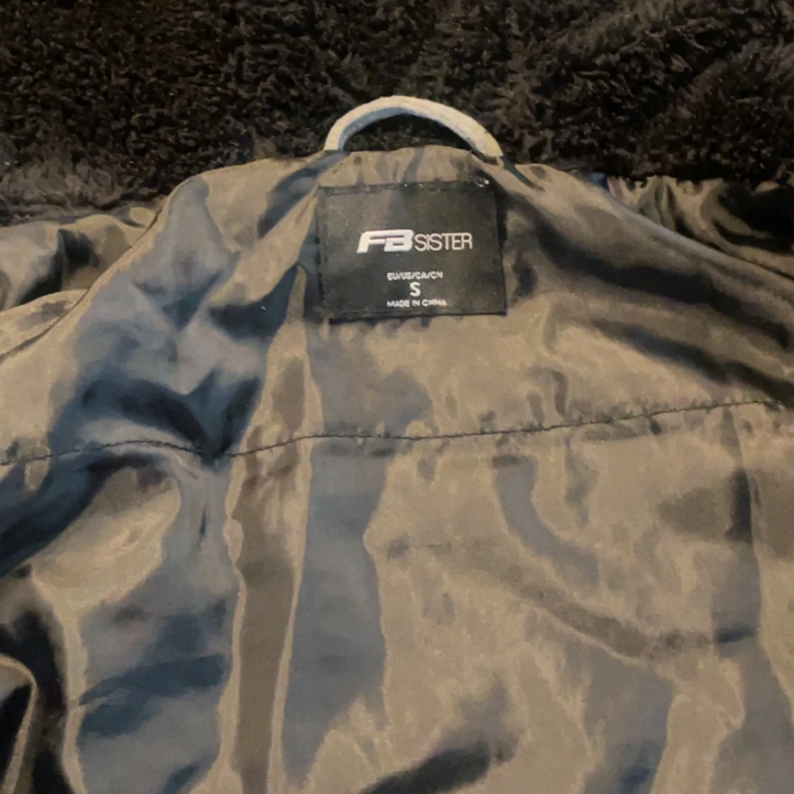 Ljusgrå dubbelknäppt jacka FB Sister - 1