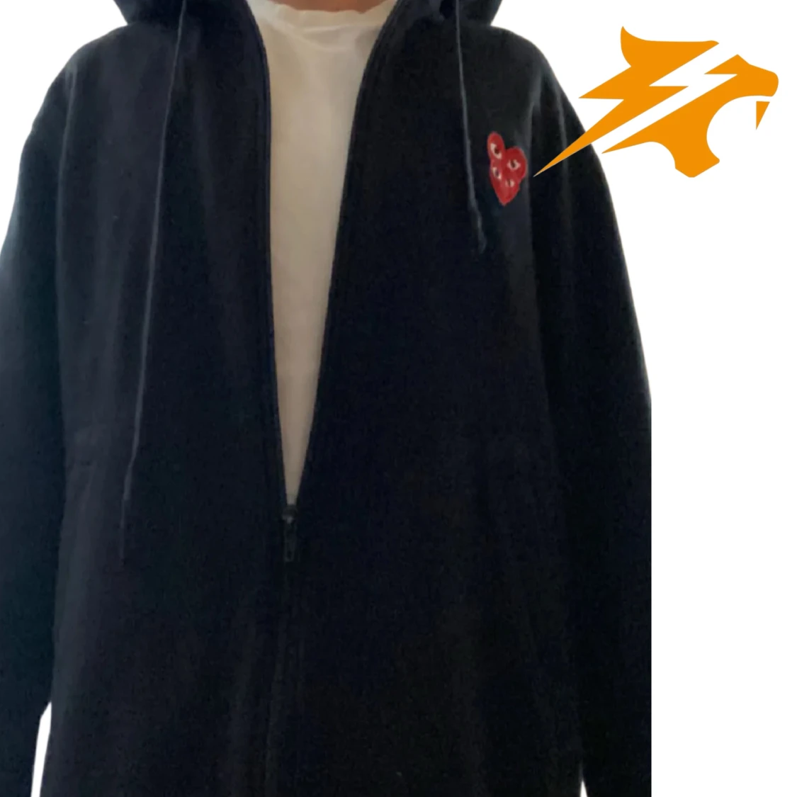 Play comme des garcons zip hoodie - 1