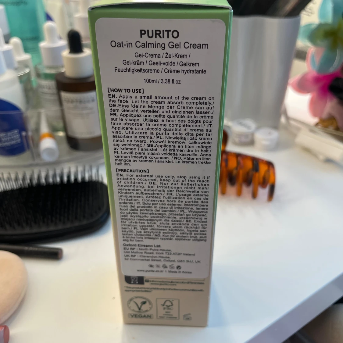 Purito Oat In Calming Gel Cream - 3