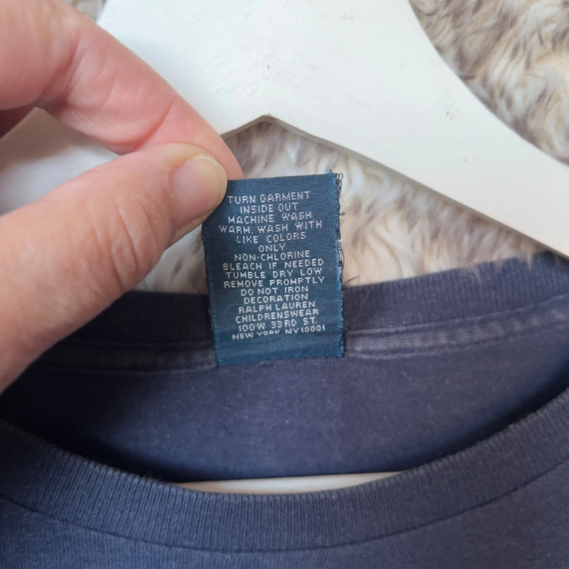 Blå långärmad tröja från Polo Ralph Lauren - 3