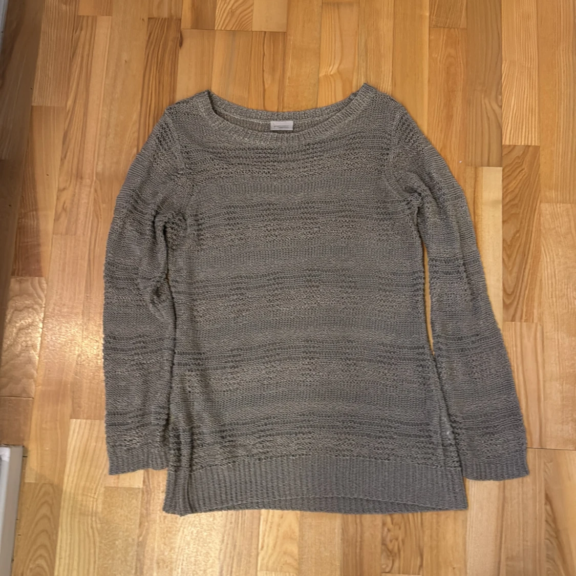 Grå stickad tröja från Bon'A Parte - 1