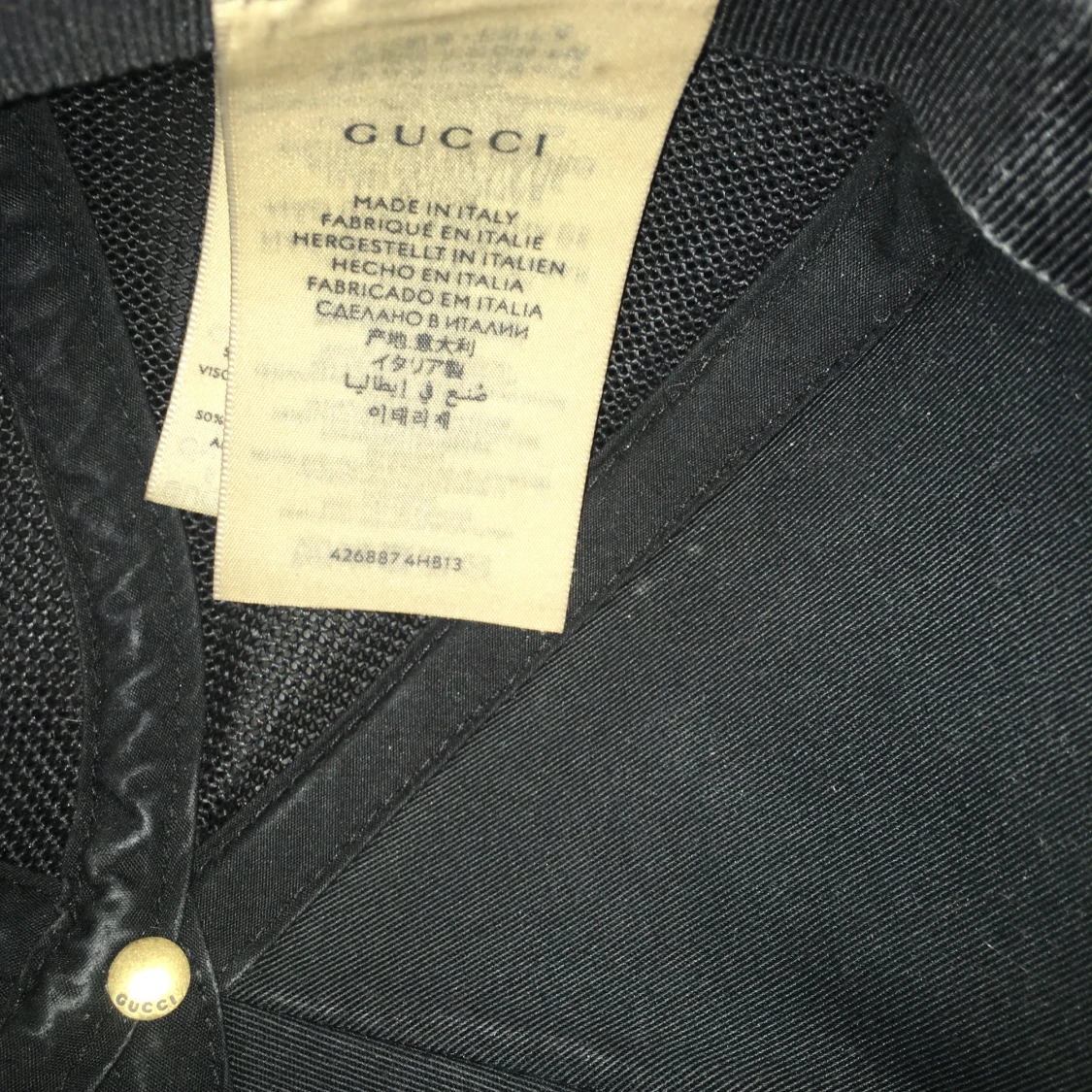 Gucci keps med tigertryck och GG-mönster - 4