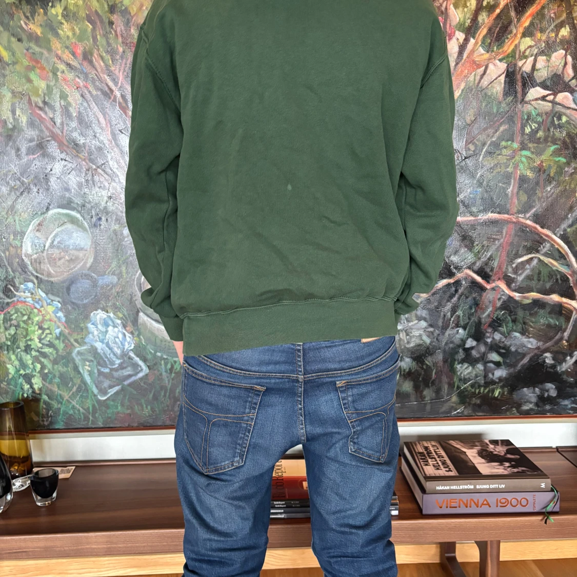 Grön hoodie One of One  - 2