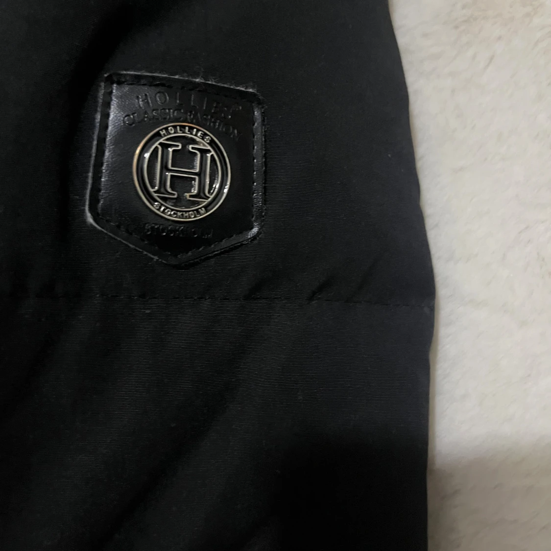 Svart lång dunjacka Hollies 36 - 3