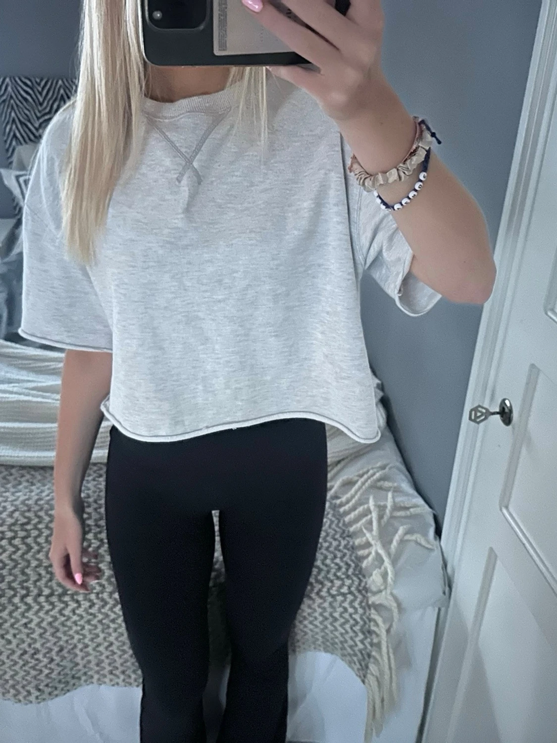 Sweatshirt kort  - 1