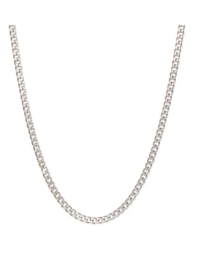 Kedjehalsband - 3,5mm Silver  - Information:  Material: 316L kirurgiskt rostfritt stål  Design: Klassiskt Kedjehalsband Lås: Säker och elegant låsmekanism Längd: 50 cm. Detta kedjehalsband i silver är tillverkat av högkvalitativt 316L rostfritt stål, även känt som kirurgiskt stål. Det är designat för att tåla svett, dusch och bad, vilket gör det perfekt för daglig användning. Halsbandet behåller sin fina silverglans över tid utan att mattas av.🤝