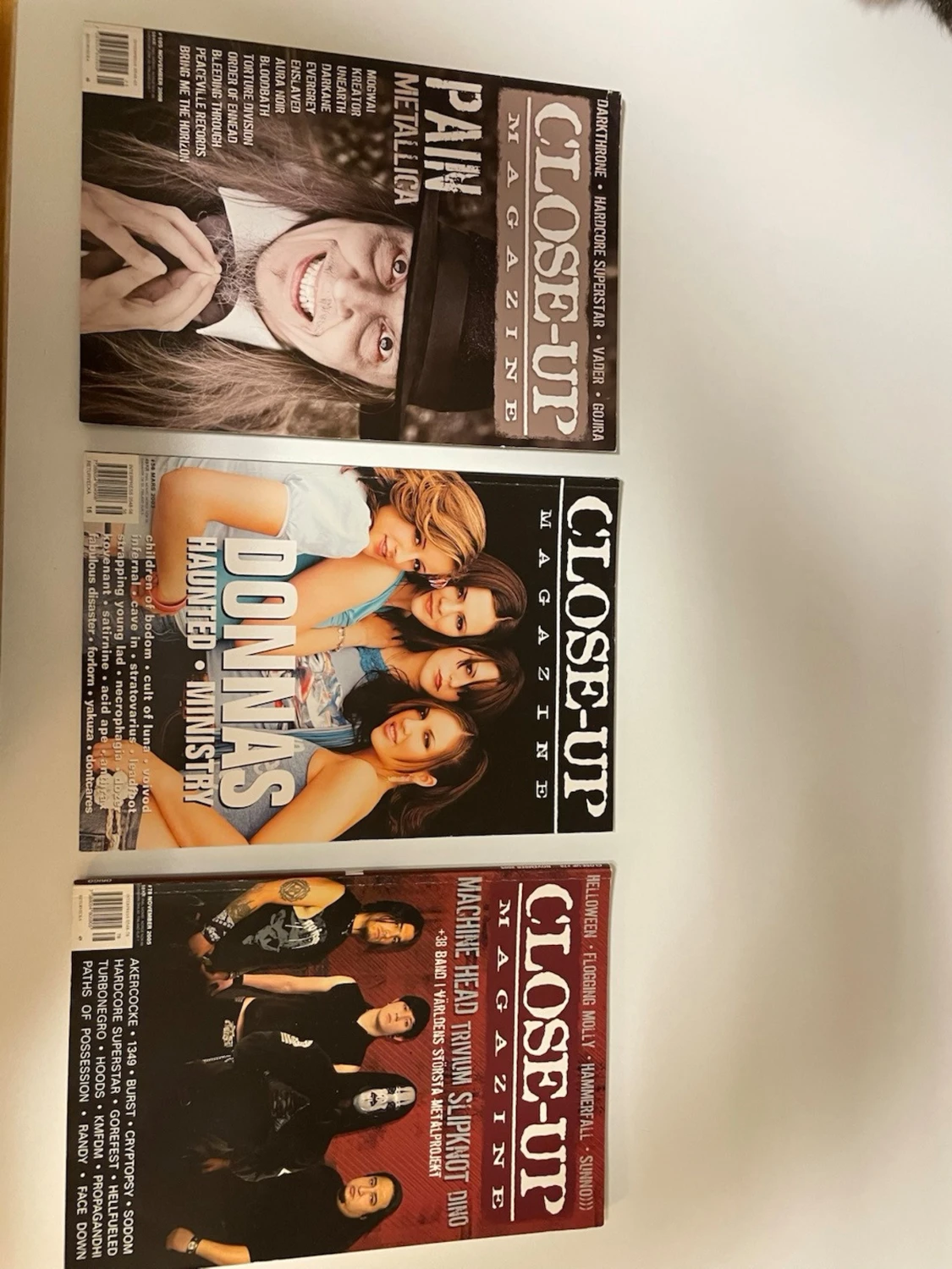 Close-Up Magazine (samling, olika nummer)