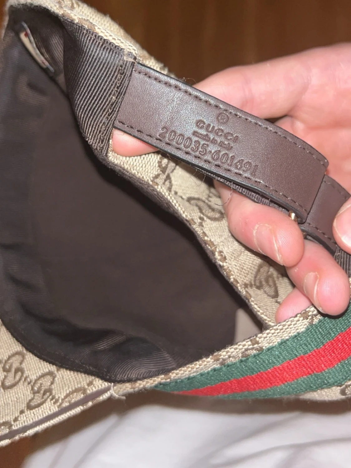 BEIGE GG KEPS BYTEN TAS - 4