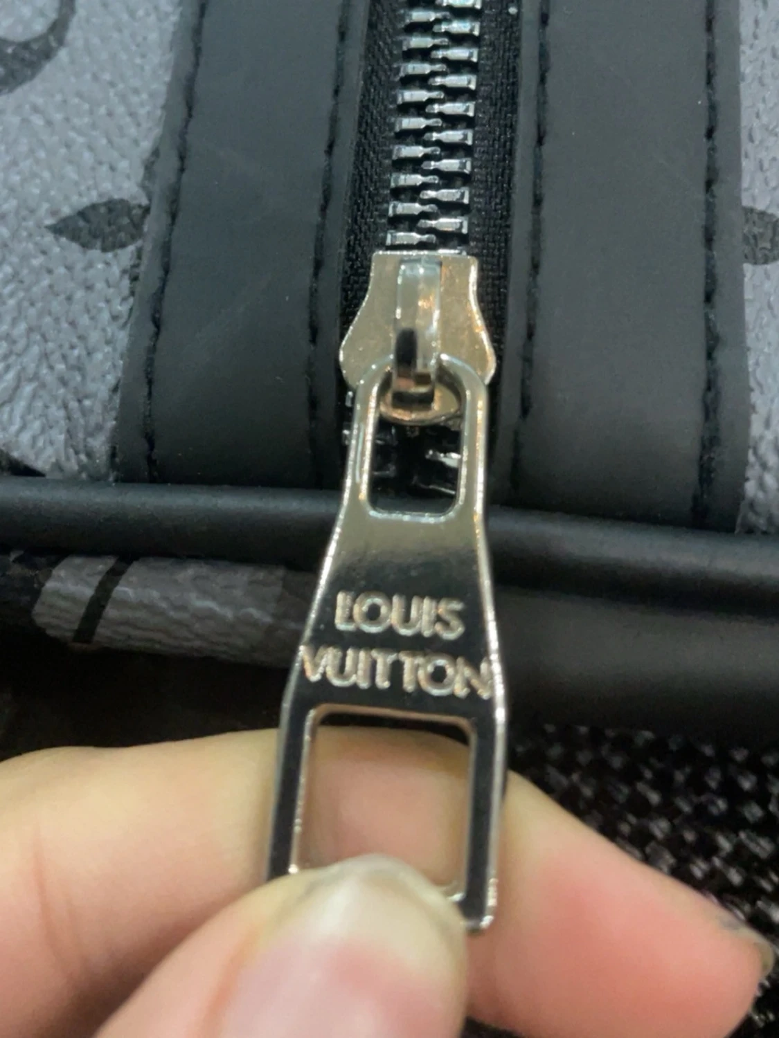  Grå axel väska - 2