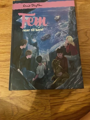 Fem reser till havet - Följ Fem-gänget på ett spännande äventyr vid kusten! Gamla torn, stormiga nätter och mystiska vrakplundrare väntar. Perfekt för dig som gillar mysterier, vänskap och fartfyllda berättelser vid havet.