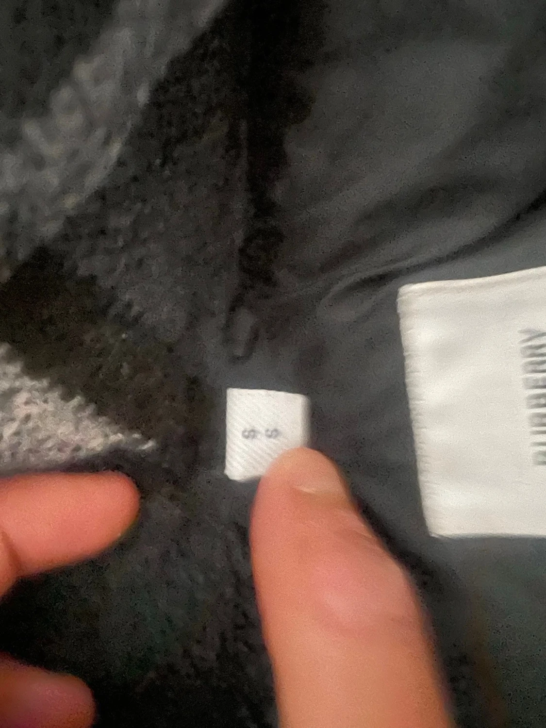 Svart pufferjacka från Burberry S äkta  - 1