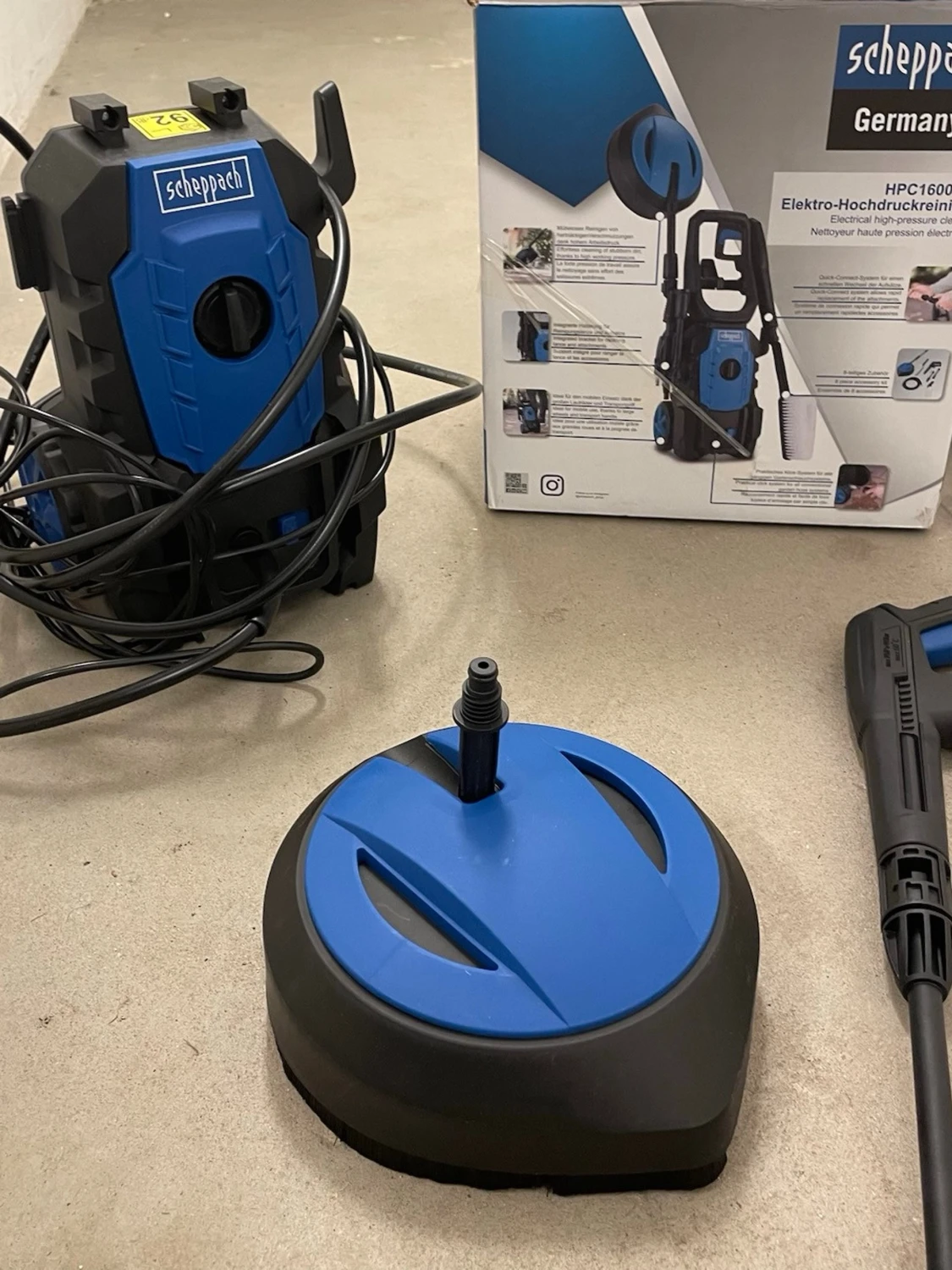 Högtryckstvätt Scheppach