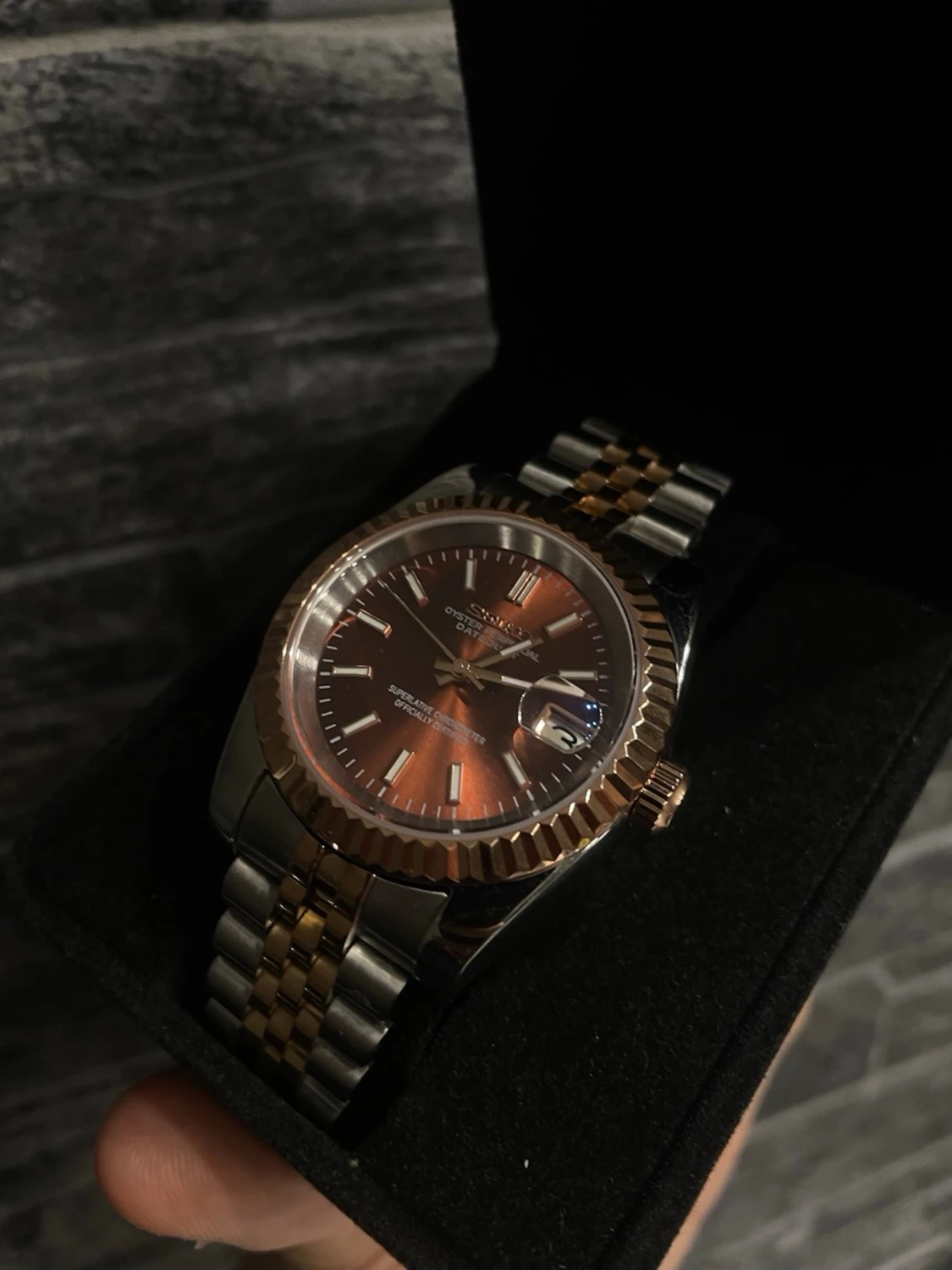 Seiko mod - Datejust