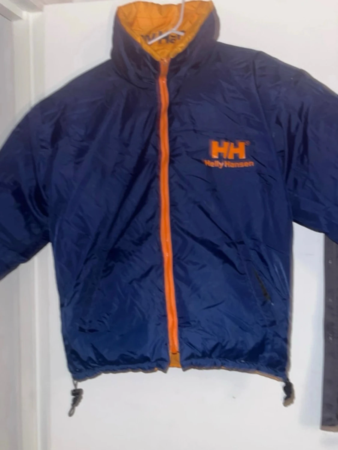 Helly Hansen pufferjacka, blå/orange, S - 2