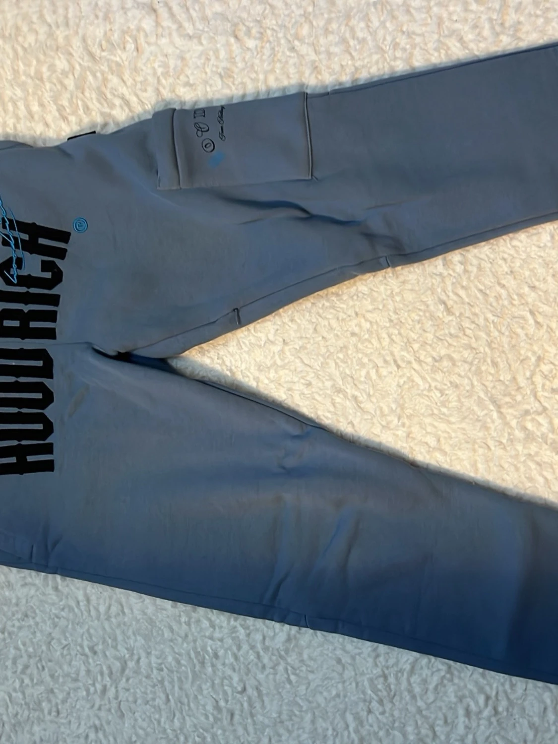 Blå mjukisbyxor från Woolrich - 2