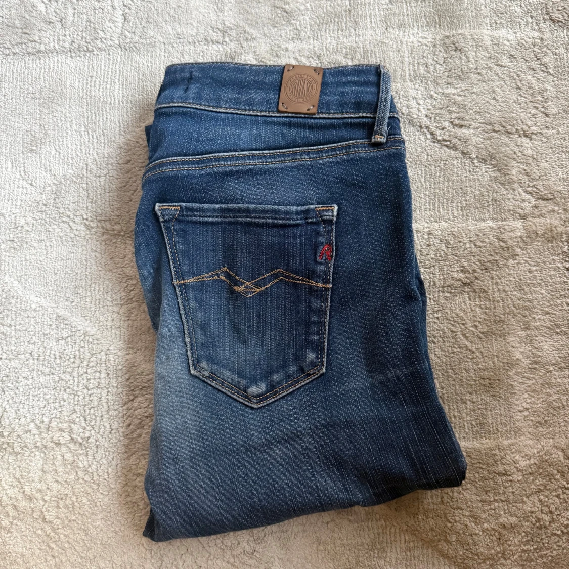 Replay Hyperflex blå jeans - 1