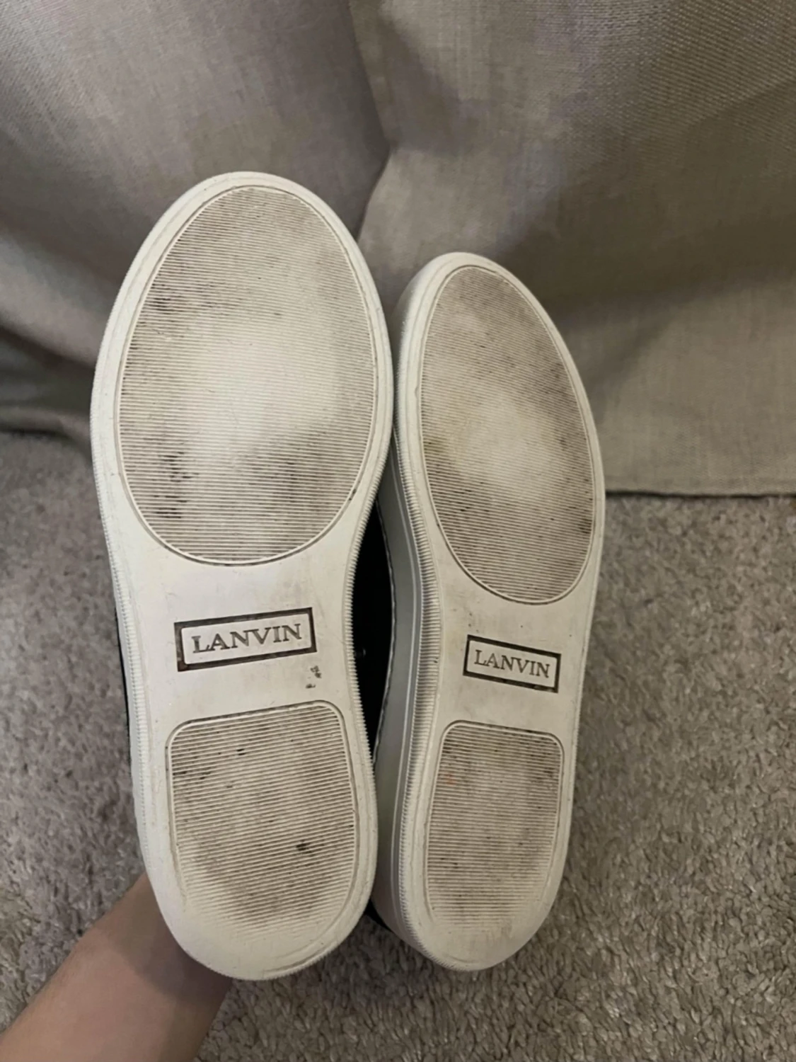 Lanvin cap toe navy - 5