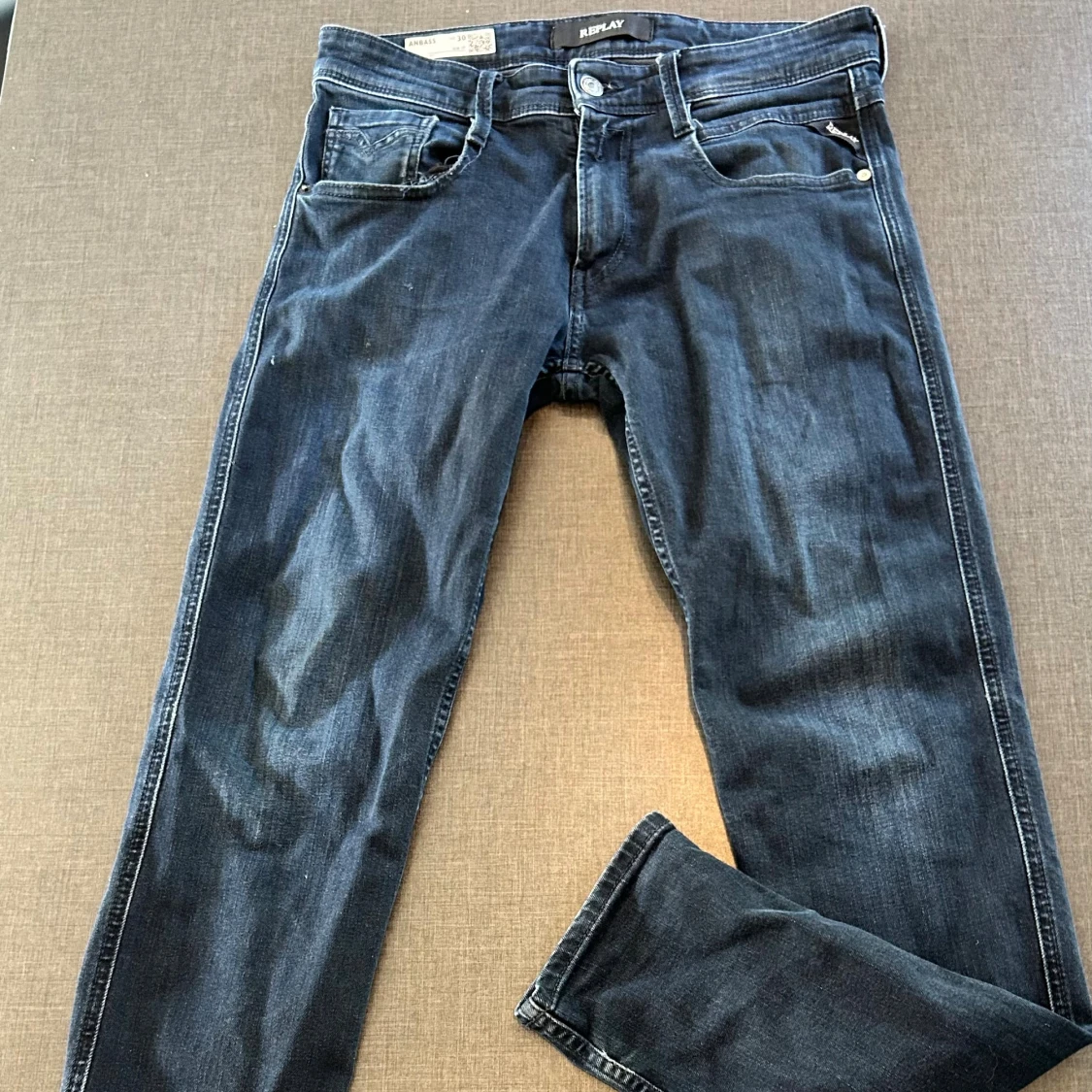 Replay Anbass slim jeans blå - 1