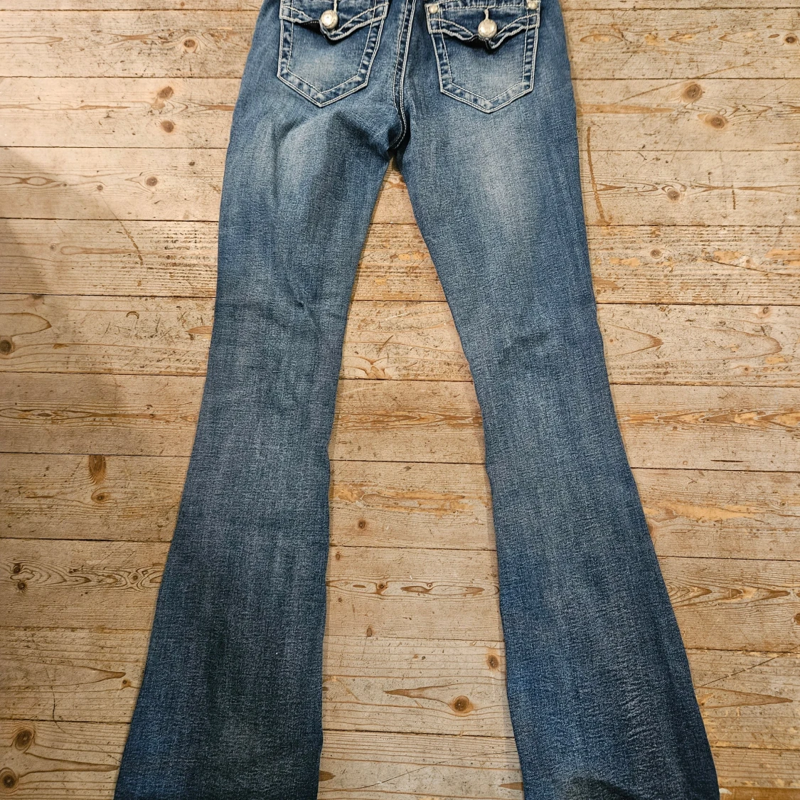 Blå bootcut jeans Fire & Rain - 1