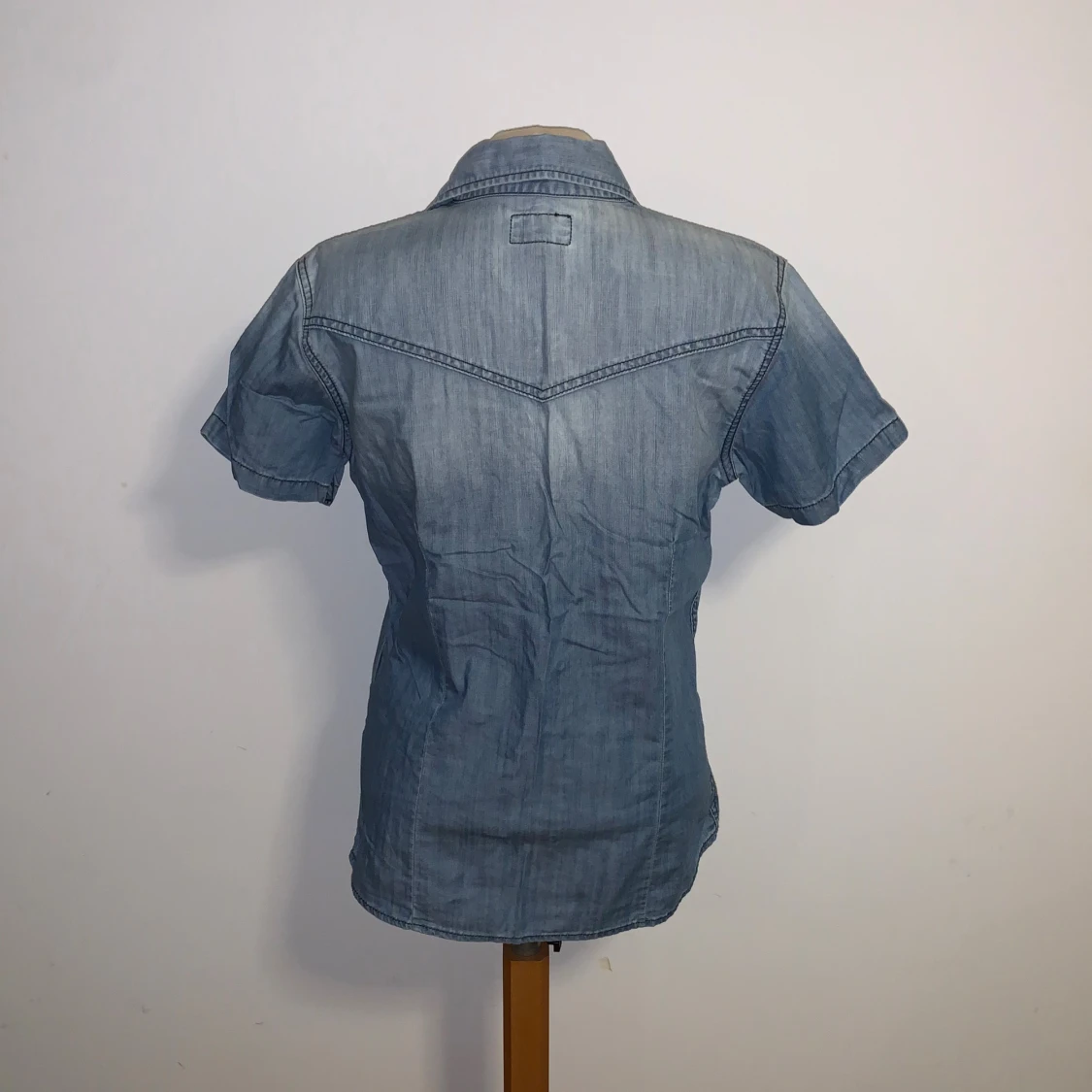 Jeansskjorta från Lee med kort ärm - 1