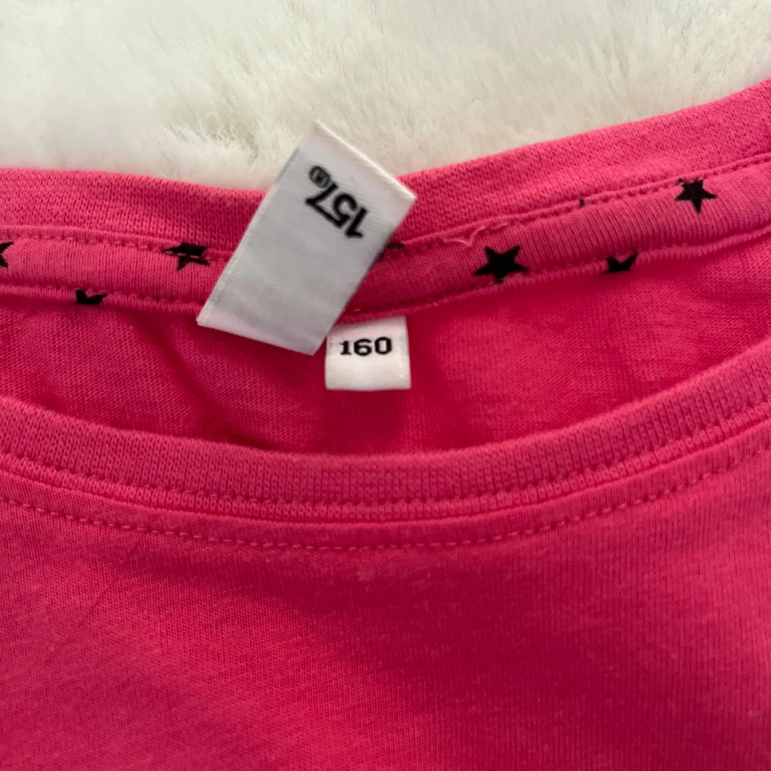  NYC magtröja i rosa och beige - 2