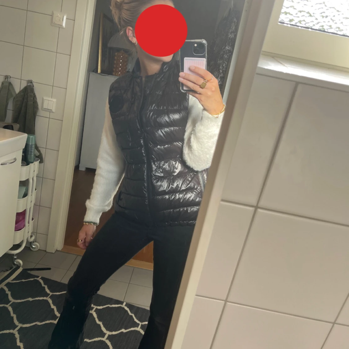 Svart dunväst moncler - 2