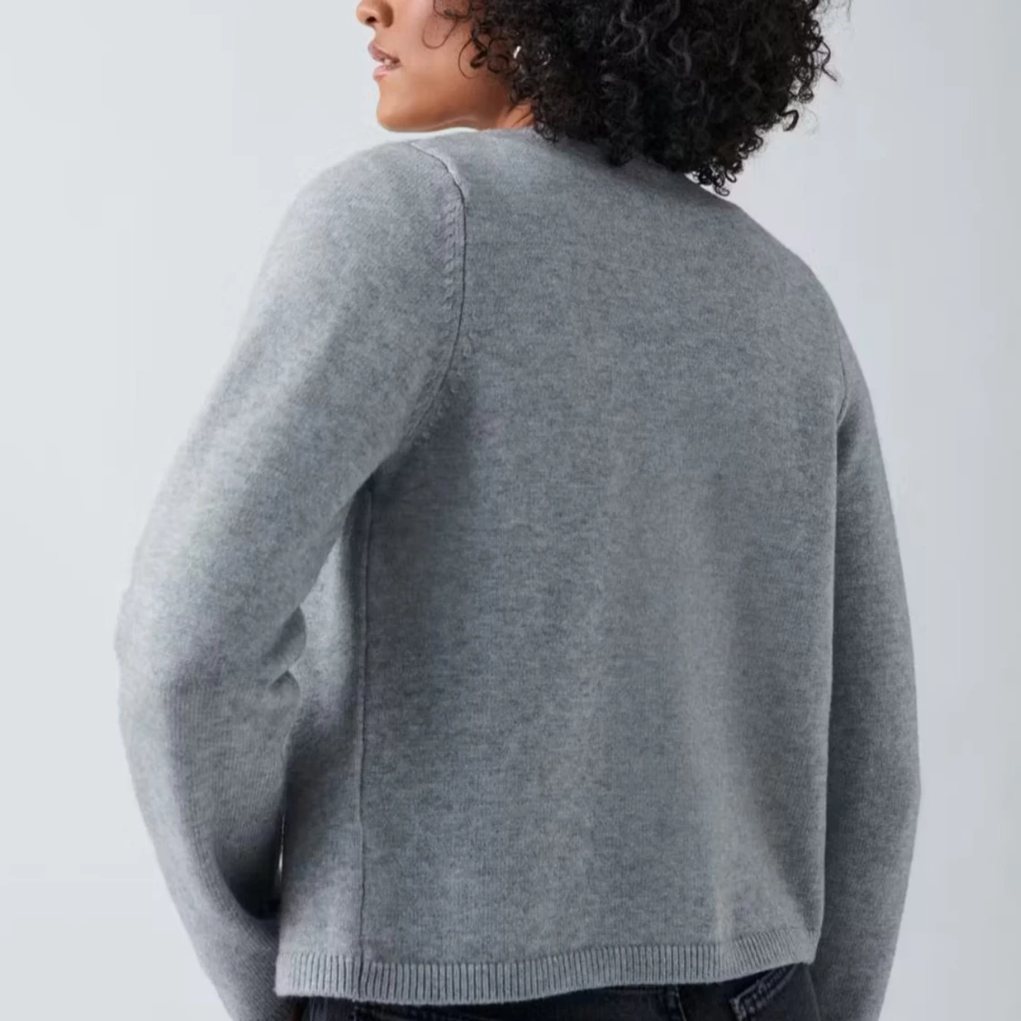 Grå kofta från Gina Tricot - 2