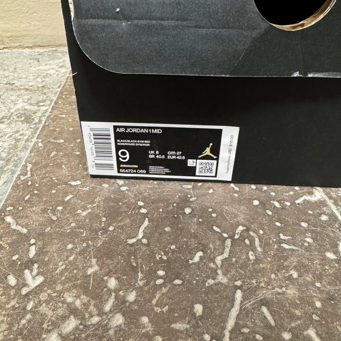 Nike Air Jordan 1 Mid Chicago Toe - 2