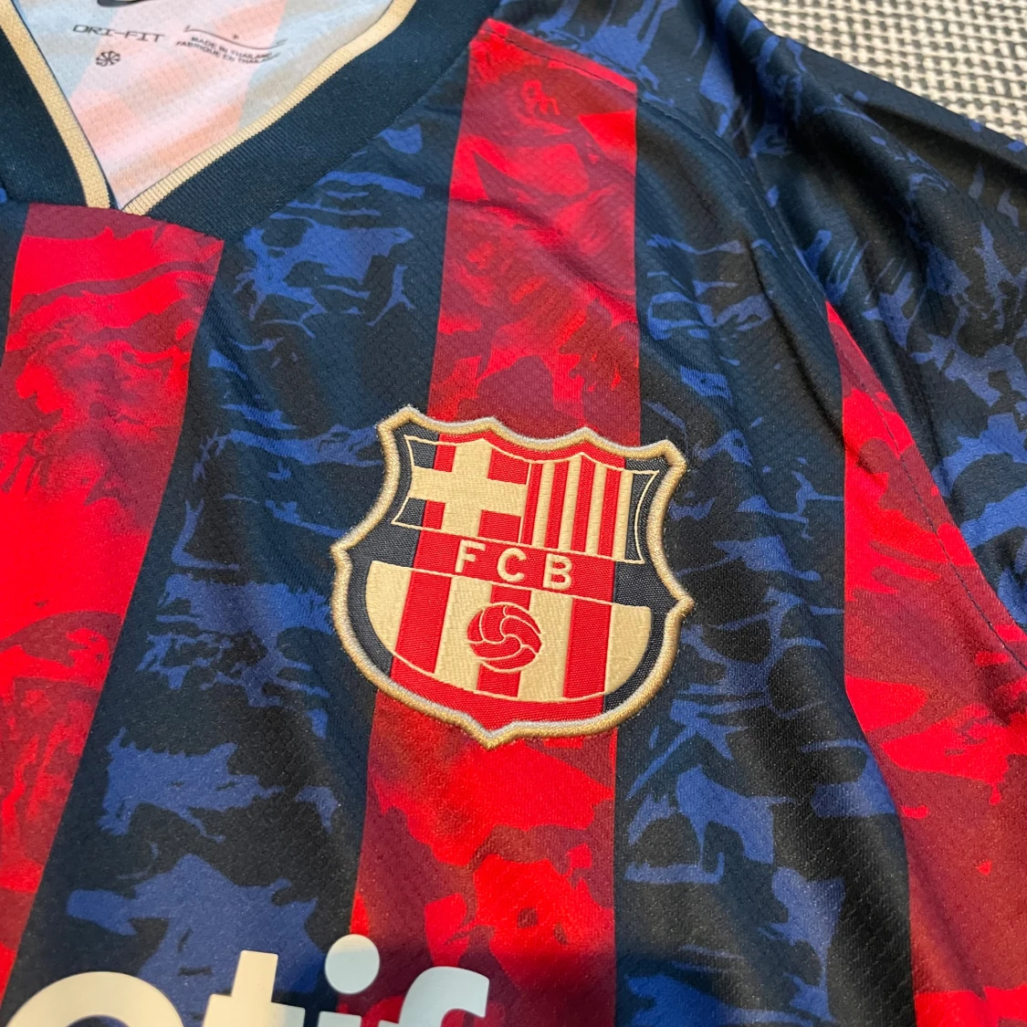 FC Barcelona Nike matchtröja blå/röd - 1