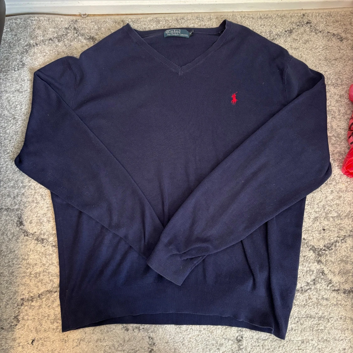 Stickad v-ringad Ralph Lauren - 2