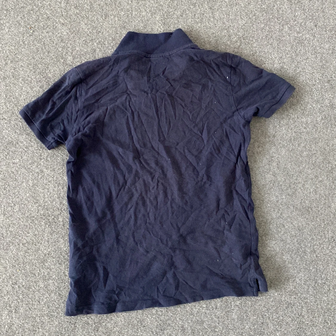 Marinblå pikétröja från L.O.G.G. - 3