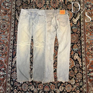 Vintage Levi’s 511 - Riktigt snygga levis 511 med sjuk wash och riktigt fräna slitningar Mått: Midja:37cm Längd:101cm Benöppning:16,5cm