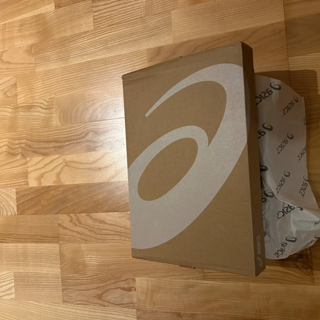 Blå och silver Asics sneakers - 2