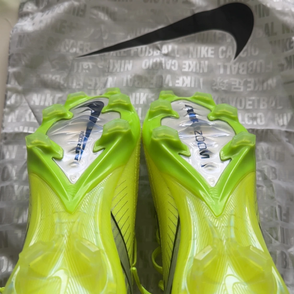 Nike Mercurial Zoom fotbollsskor gul - 1
