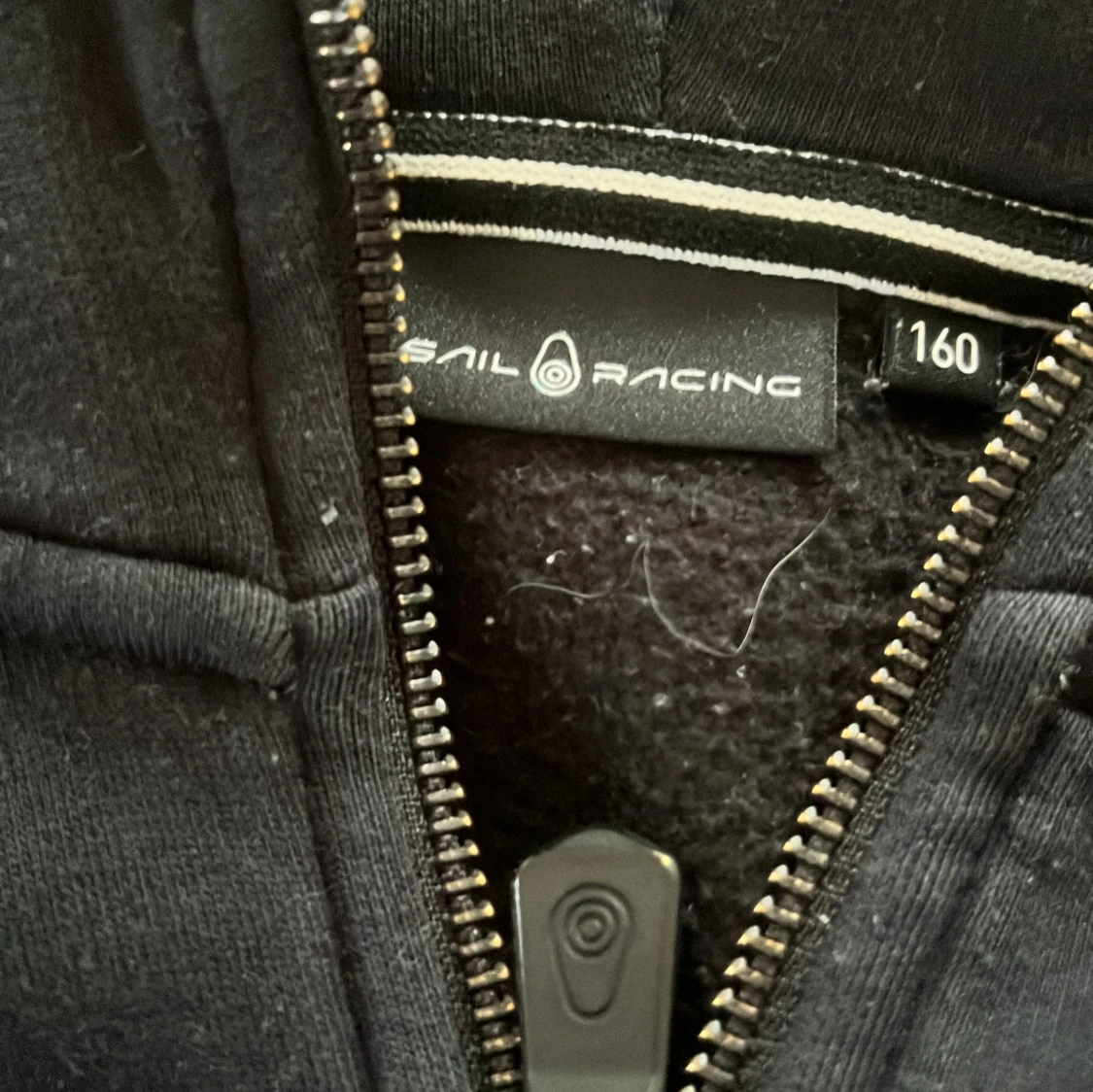 Svart Sail Racing jacka med huva - 2