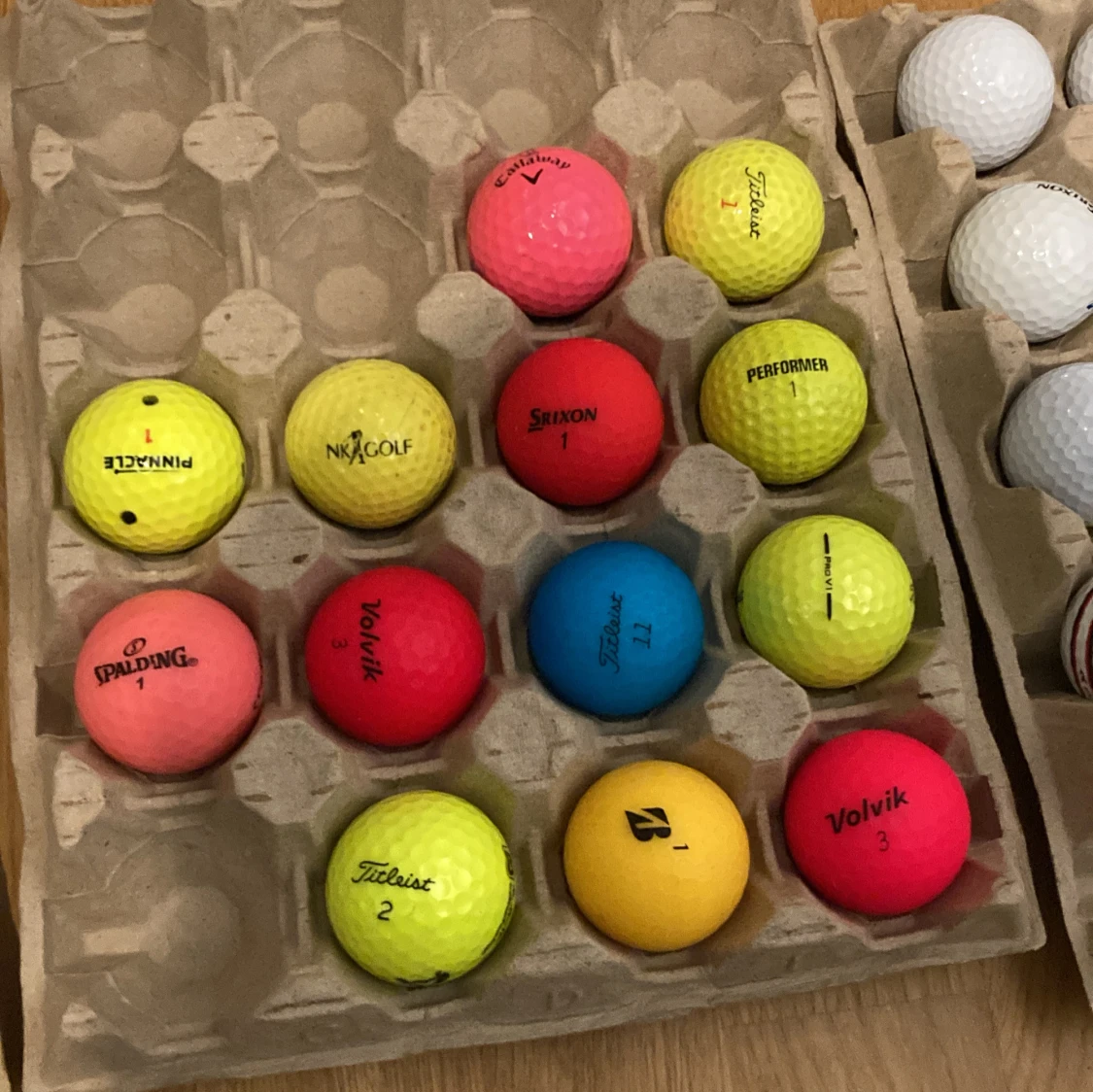 Begagnande golfbollar till mycket bra priser  - 2