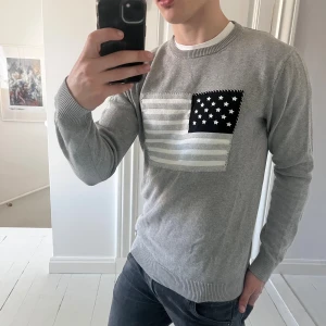 Gant sweatshirt usa flagga  - Gant sweatshirt usa flagga i storlek M. Inga defekter! Modellen är 180,75 kg. Kom med frågor!✌️