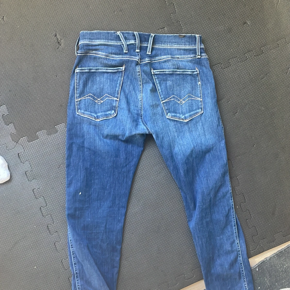 Blå Replay Anbass jeans herr - 4