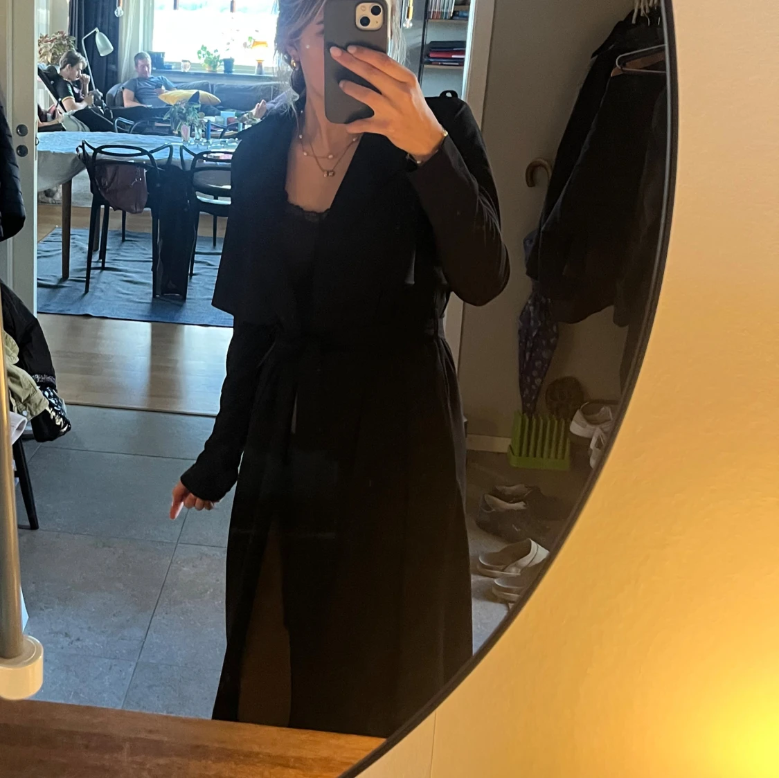 Lång tunn jacka - 3