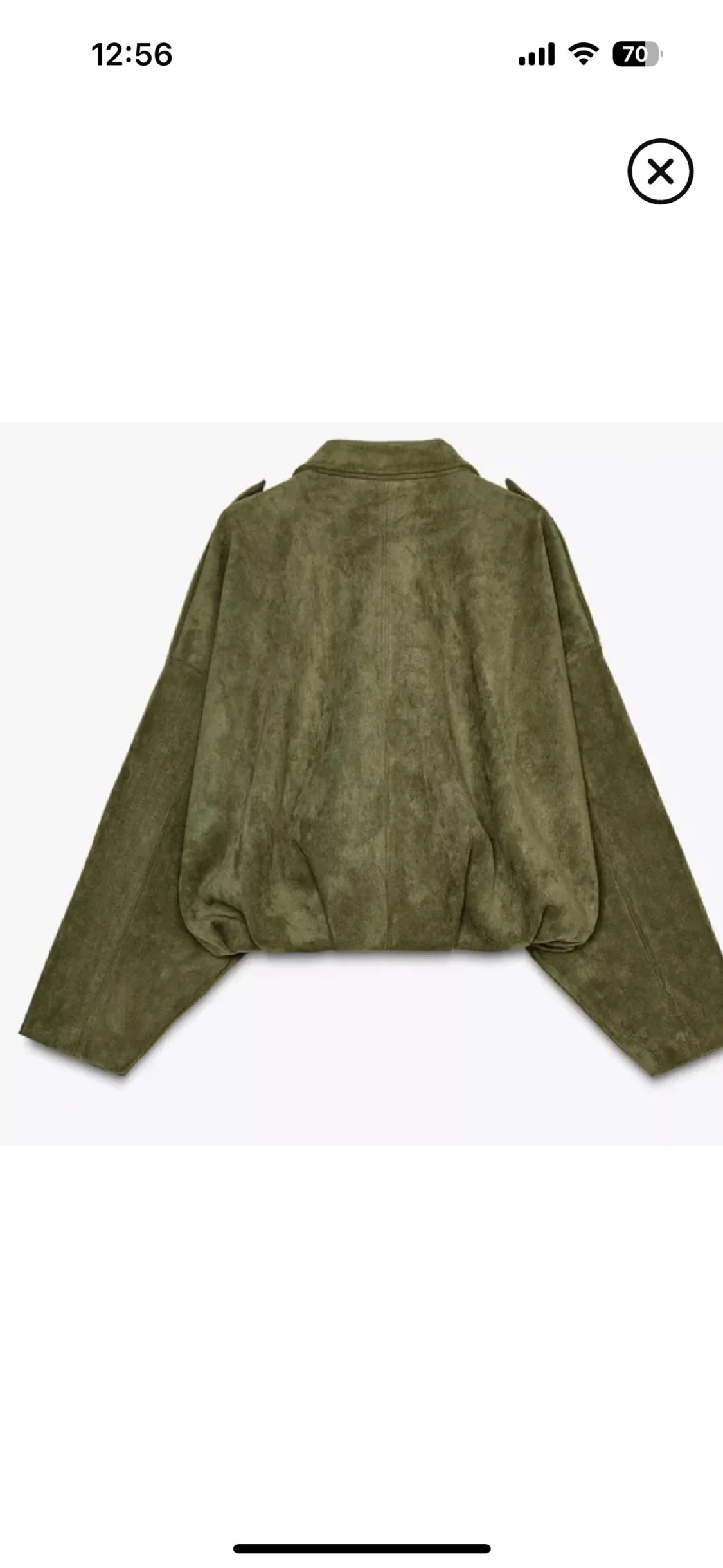 Grön bomberjacka zara - 2