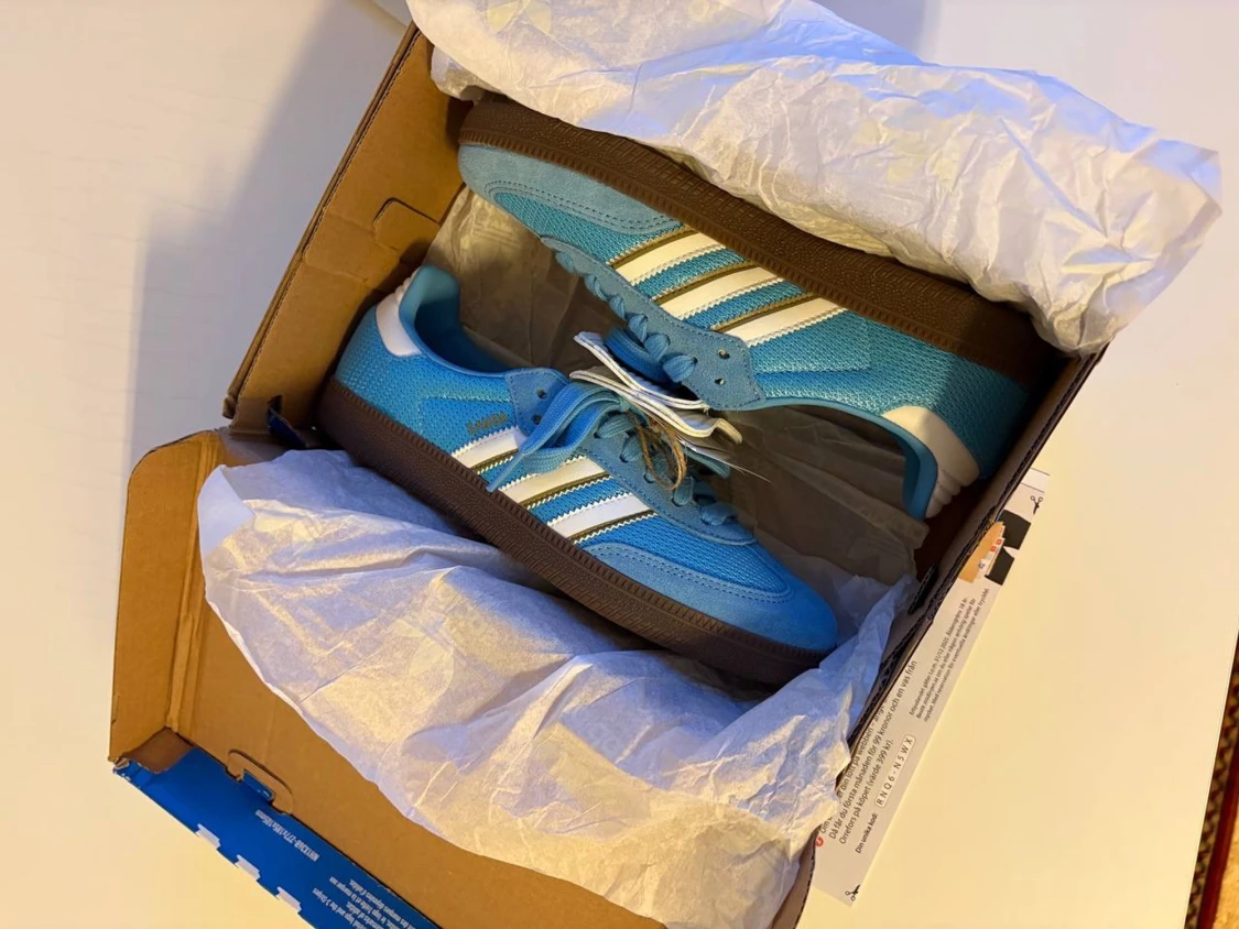 Adidas Samba LT blå sneakers - 1